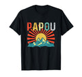 Funny Birthday Gifts Papou Papa Dad T-Shirt - Minimalist Print Men Women - T-Shirt, Sweatshirt, Hoodie