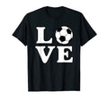 Love Soccer T-Shirt - Custom Art Print Unisex - T-Shirt, Sweatshirt, Hoodie