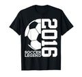 Soccer Legend 2016 10Th Birthday Soccer T-Shirt - Minimalist Print Unisex - T-Shirt, Sweatshirt, Hoodie