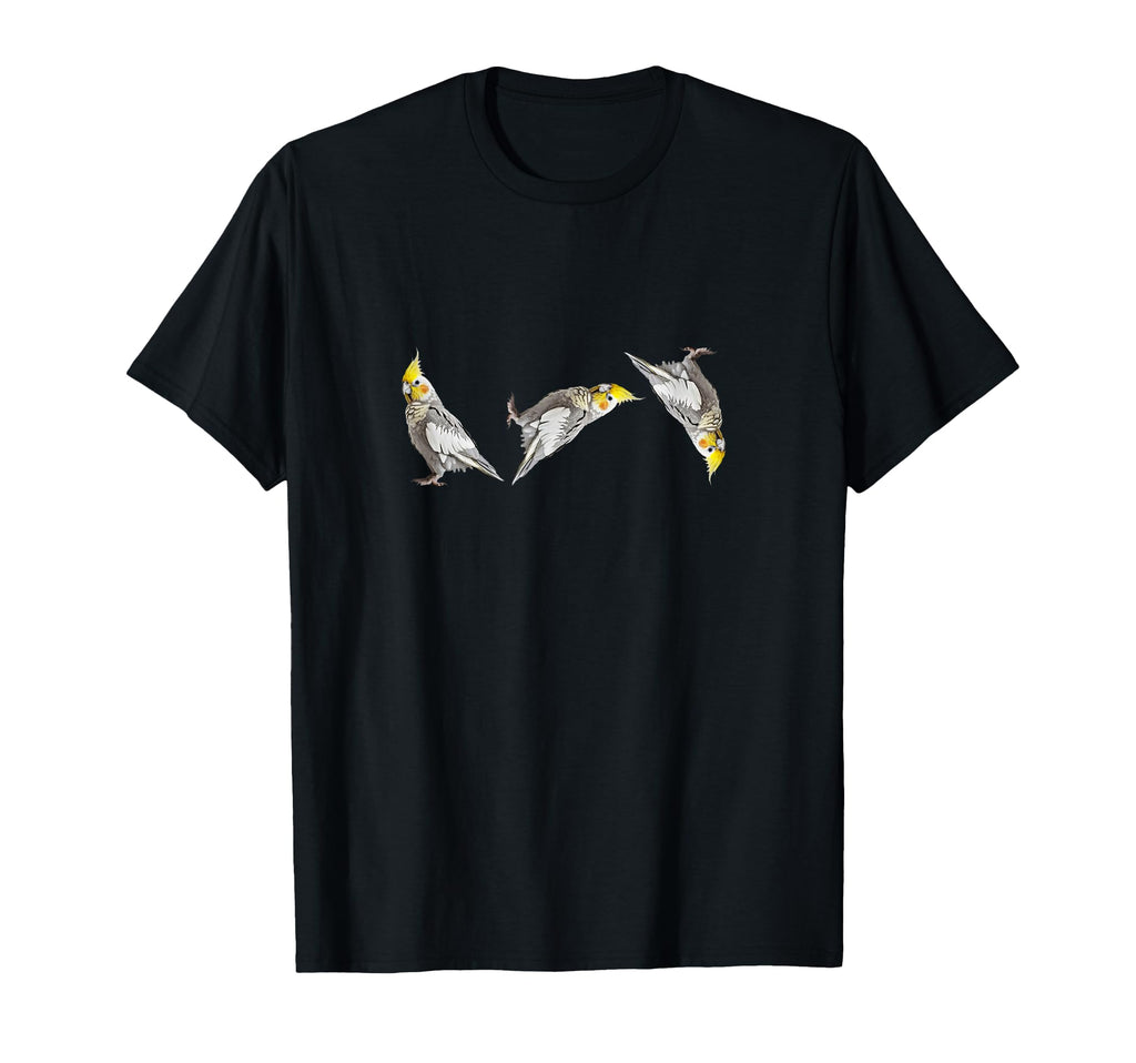 Flipping Bird Funny Dad Joke Parakeet Pet T-Shirt - Trendy Graphic Unisex - T-Shirt, Sweatshirt, Hoodie