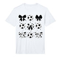 Coquette Football Bow Cheer Soccer T-Shirt - Fun Novelty Design Men Women - T-Shirt, Sweatshirt, Hoodie