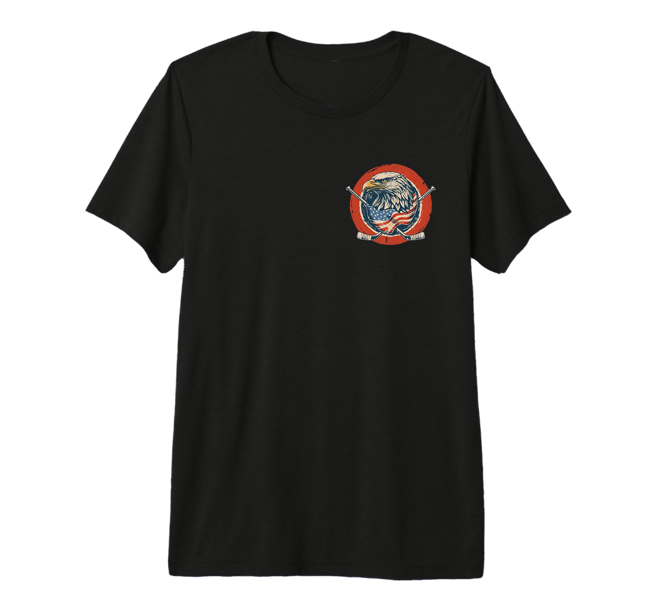 Mens Legacy Field Ice Hockey Dad Tri T-Shirt - Unique Graphic Men Women - T-Shirt, Sweatshirt, Hoodie