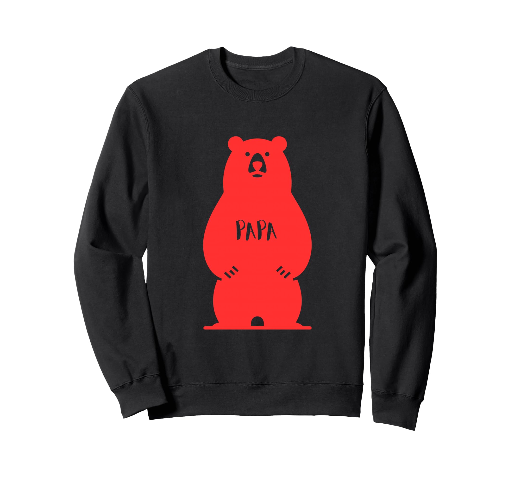 Papa Bear Mens Dads Funny Bear Sweatshirt - Trendy Graphic Men Women - T-Shirt, Sweatshirt, Hoodie
