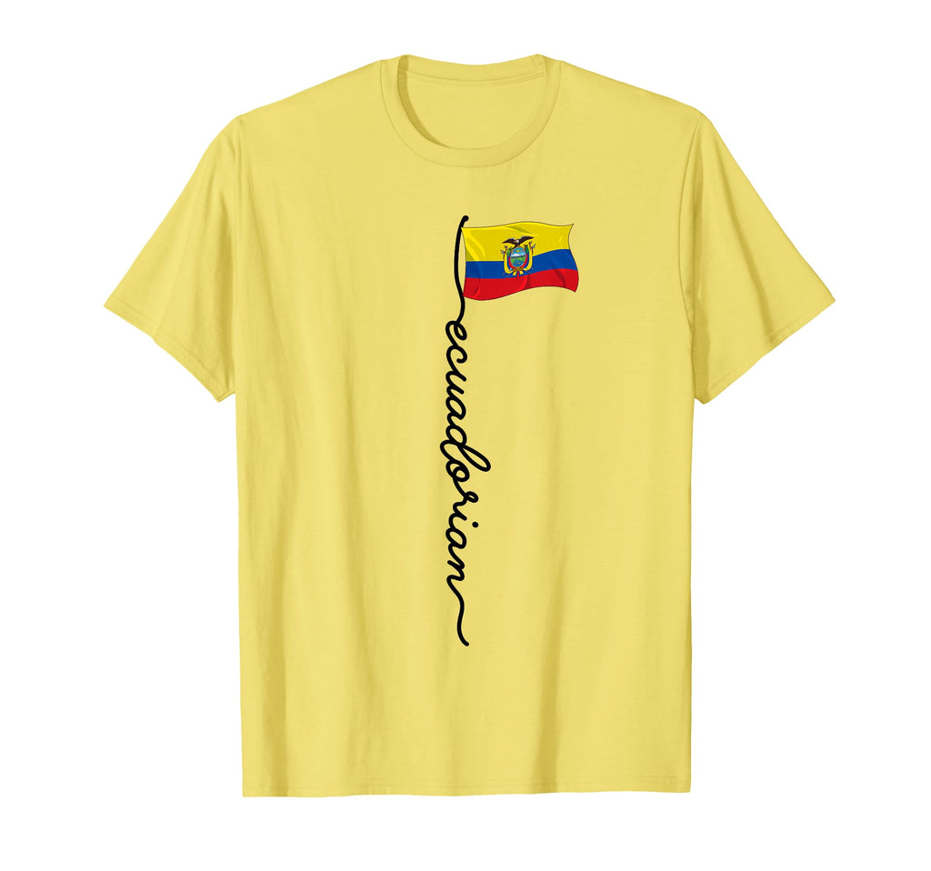 Ecuador Signature Ecuadorian T-Shirt - Custom Art Print Unisex - T-Shirt, Sweatshirt, Hoodie