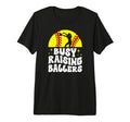 Busy Raising Ballers Softball Mom Softball T-Shirt - Trendy Graphic Unisex - T-Shirt, Sweatshirt, Hoodie