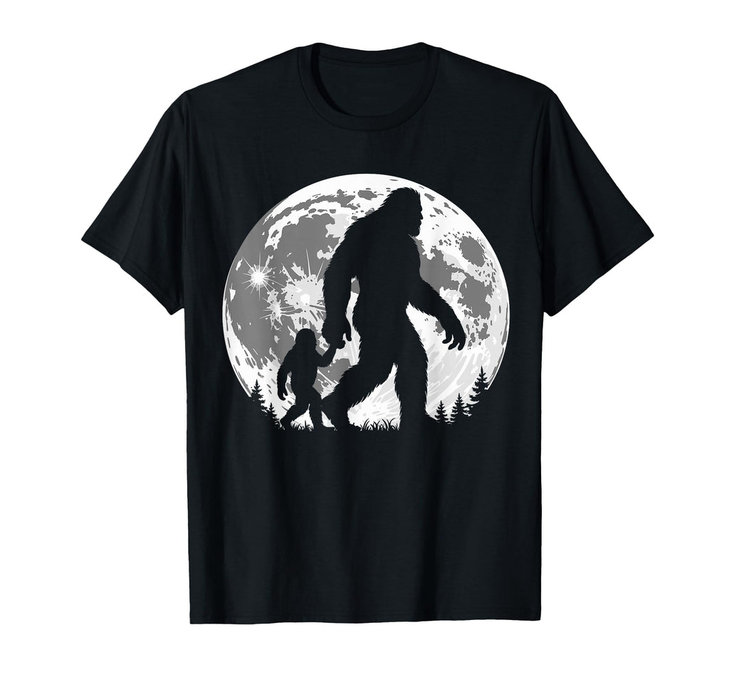 Bigfoot Dad Fathers Day Sasquatch T-Shirt - Streetwear Style Men Women - T-Shirt, Sweatshirt, Hoodie
