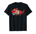 Santa Shark Soccer Football Lights T-Shirt - Trendy Graphic for Adults - T-Shirt, Sweatshirt, Hoodie