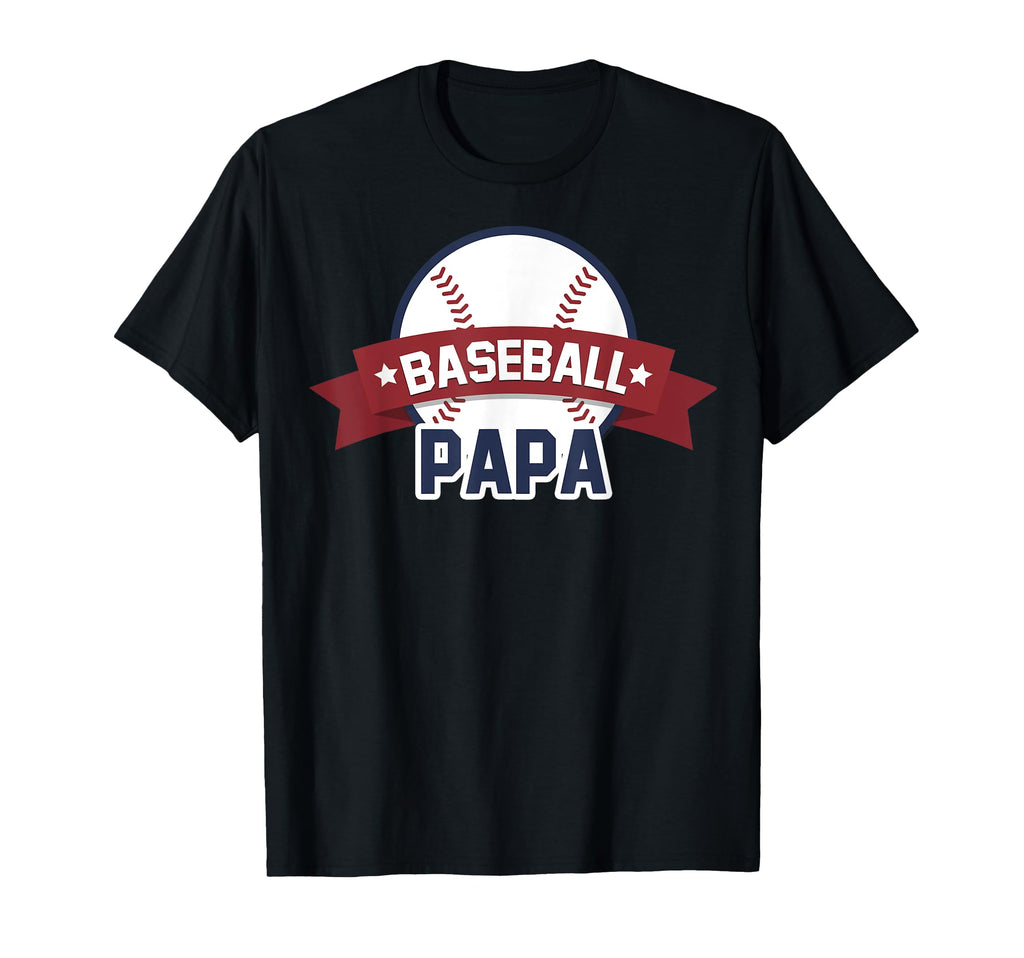 Baseball Papa Sport Coach Gifts T-Shirt - Casual Everyday Wear for Adults - T-Shirt, Sweatshirt, Hoodie