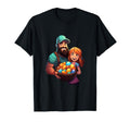 Easter Day Father Dad Daughter Easter T-Shirt - Graphic Print Men Women - T-Shirt, Sweatshirt, Hoodie