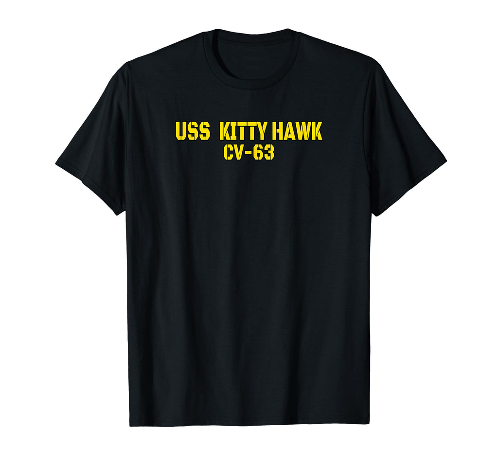 Aircraft Carrier Kitty Hawk Cv 63 T-Shirt - Trendy Graphic Men Women - T-Shirt, Sweatshirt, Hoodie