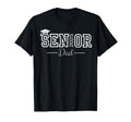 Heart Graduate Proud Dad Senior 2025 T-Shirt - Novelty Apparel Men Women - T-Shirt, Sweatshirt, Hoodie