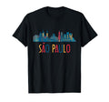 Sao Paulo Brazil Skyline Brazil T-Shirt - Trendy Graphic for Adults - T-Shirt, Sweatshirt, Hoodie