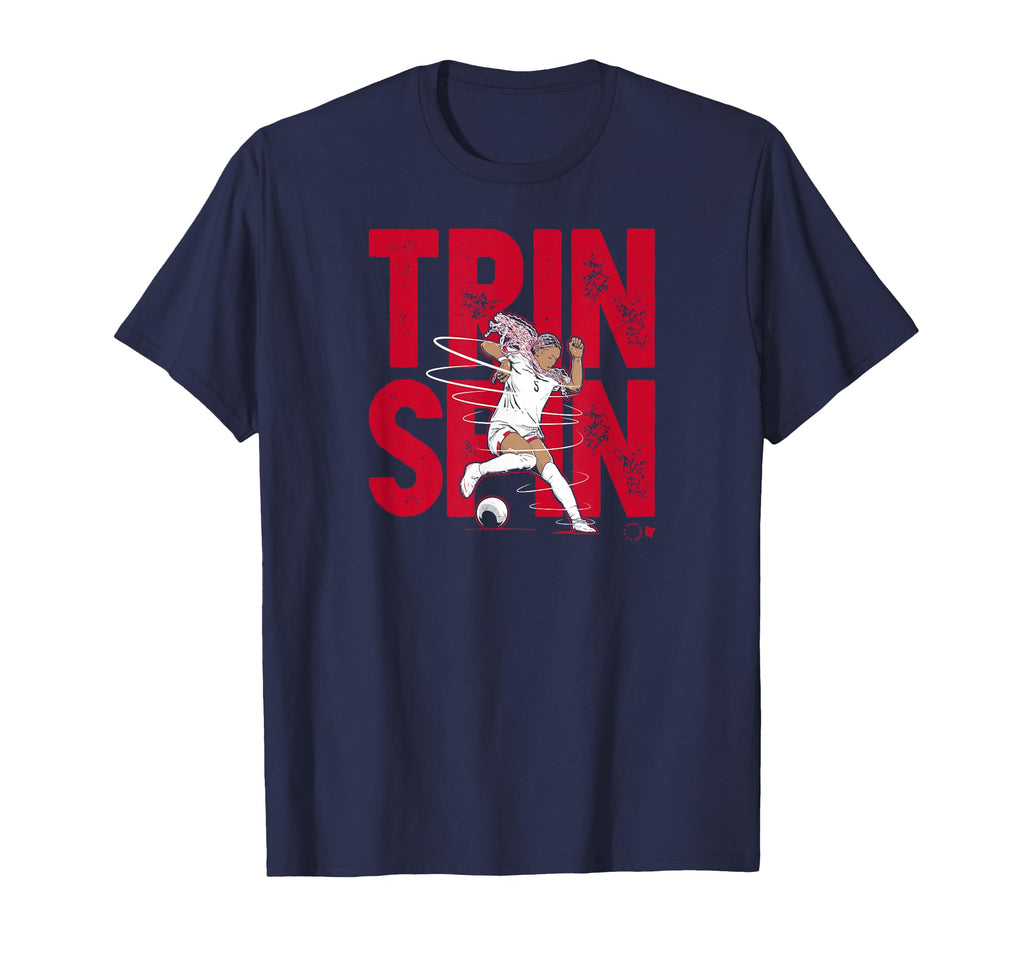 Trinity Rodman Trin Spin Usa Womens T-Shirt - Trendy Graphic for Adults - T-Shirt, Sweatshirt, Hoodie