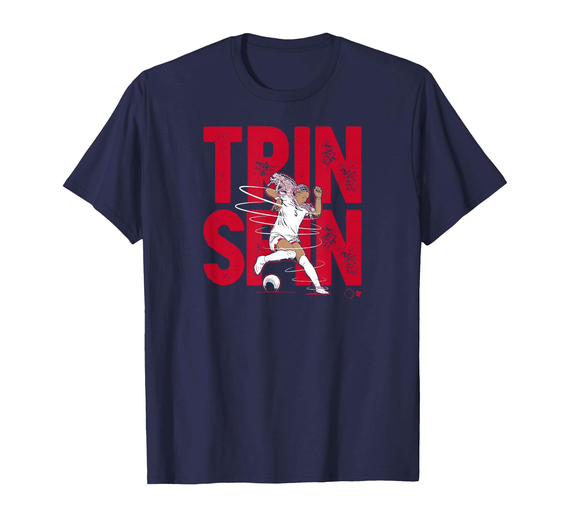 Trinity Rodman Trin Spin Usa Womens T-Shirt - Trendy Graphic for Adults - T-Shirt, Sweatshirt, Hoodie