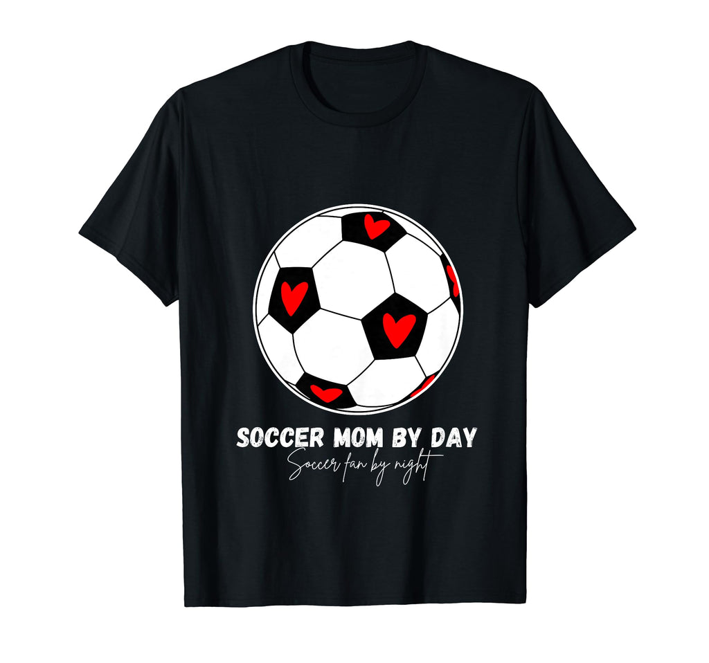 Soccer Mom Day Soccer Fan Night T-Shirt - Aesthetic Graphic for Adults - T-Shirt, Sweatshirt, Hoodie