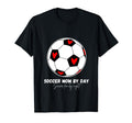 Soccer Mom Day Soccer Fan Night T-Shirt - Aesthetic Graphic for Adults - T-Shirt, Sweatshirt, Hoodie