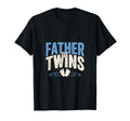 Twin Father Pride Dad Twins Twin Dad Hoodie - Novelty Apparel for Adults - T-Shirt, Sweatshirt, Hoodie