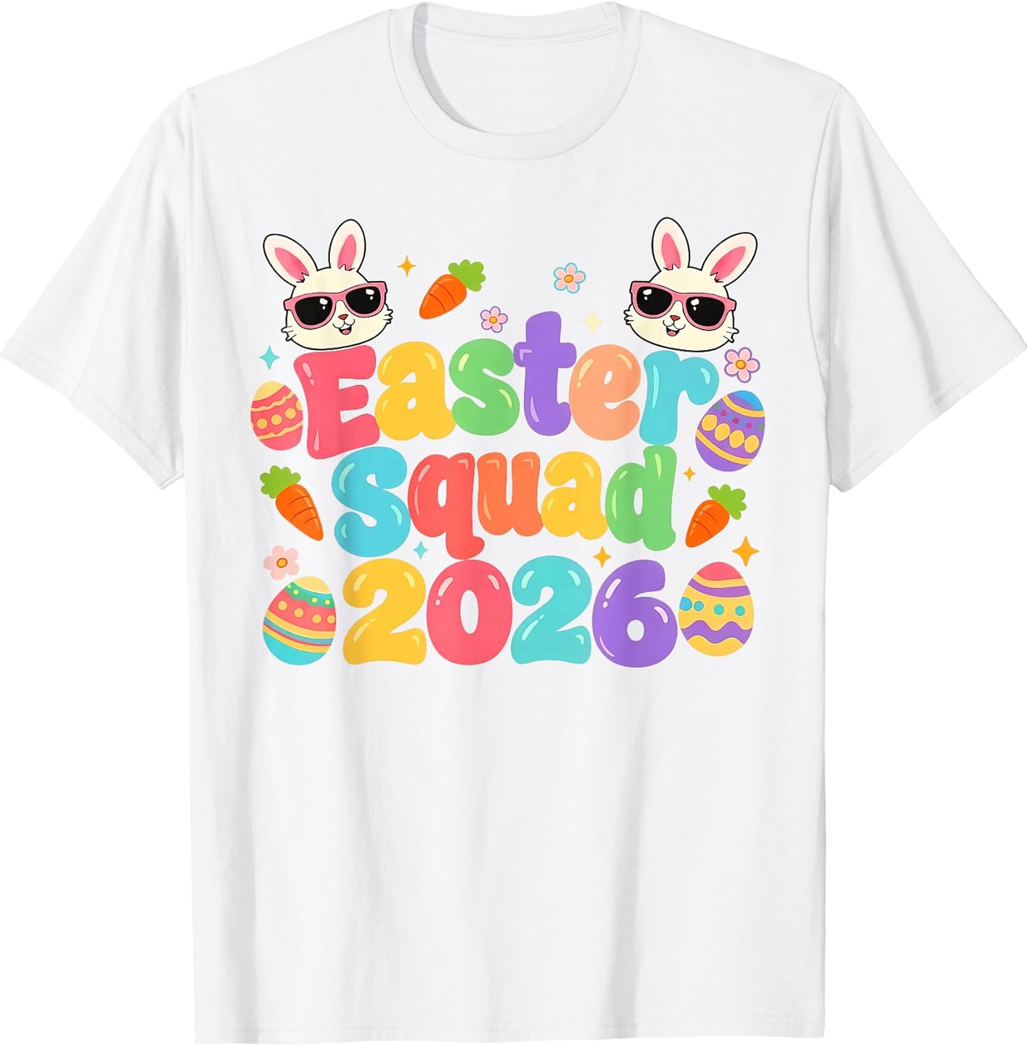Easter Squad 2026 Family Matching Men Women - Adult & Kids T-Shirts, Sweatshirts & Hoodies apparel design preview 1