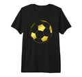 Gold Soccer T-Shirt - Minimalist Print Unisex - T-Shirt, Sweatshirt, Hoodie