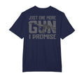 Just One More Gun I Promise Back T-Shirt - Novelty Apparel for Adults - T-Shirt, Sweatshirt, Hoodie