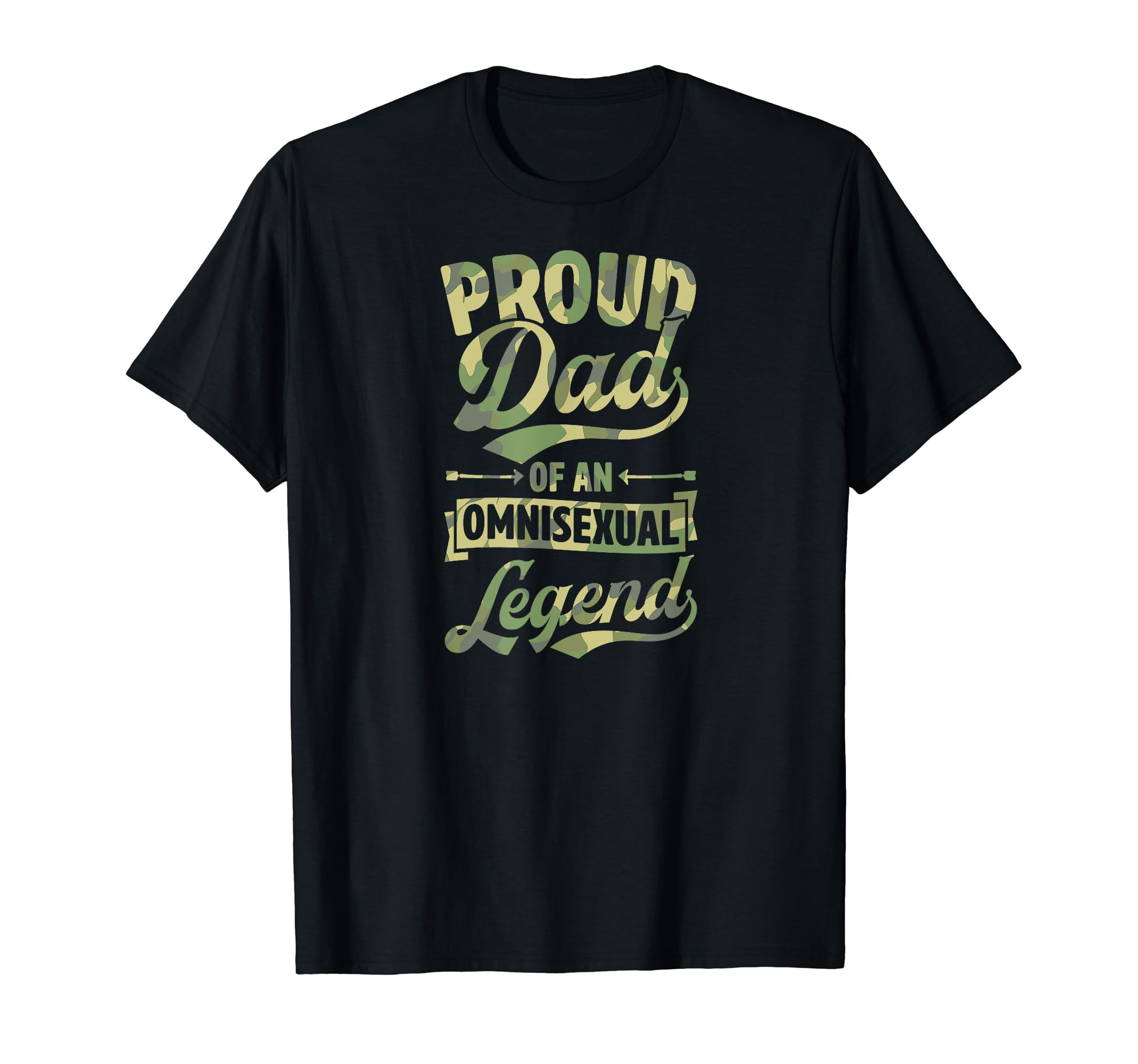 Proud Dad Omnisexual Legend T-Shirt - Custom Art Print for Adults - T-Shirt, Sweatshirt, Hoodie