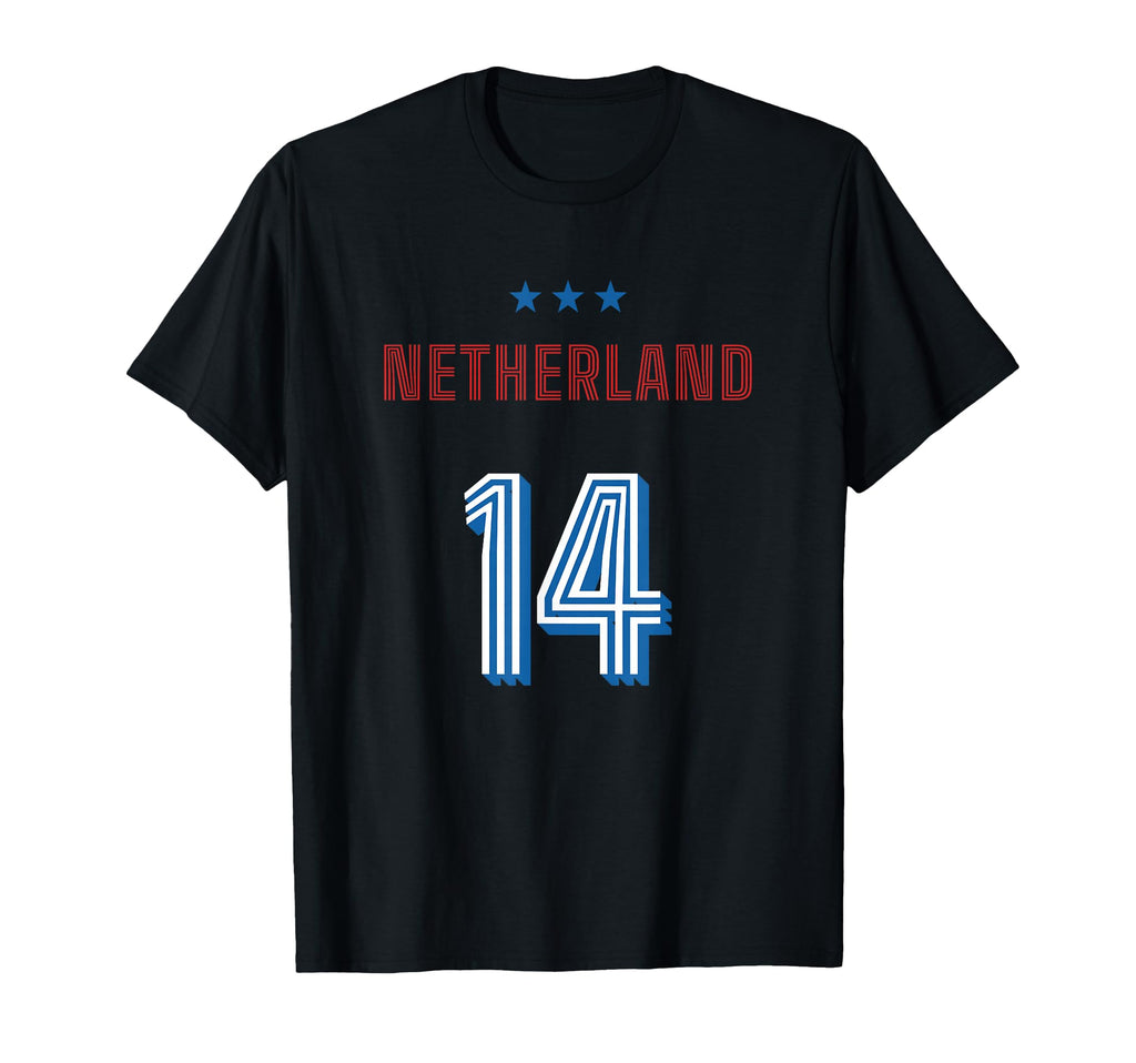 Netherlands Soccer 14 Football Game T-Shirt - Fun Novelty Design Unisex - T-Shirt, Sweatshirt, Hoodie