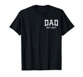 Dad Est 2017 Custom Dad Personalized T-Shirt - Novelty Apparel for Adults - T-Shirt, Sweatshirt, Hoodie