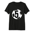 5 Soccer Birthday Gift Soccer Fan Sports T-Shirt - Trendy Graphic Unisex - T-Shirt, Sweatshirt, Hoodie