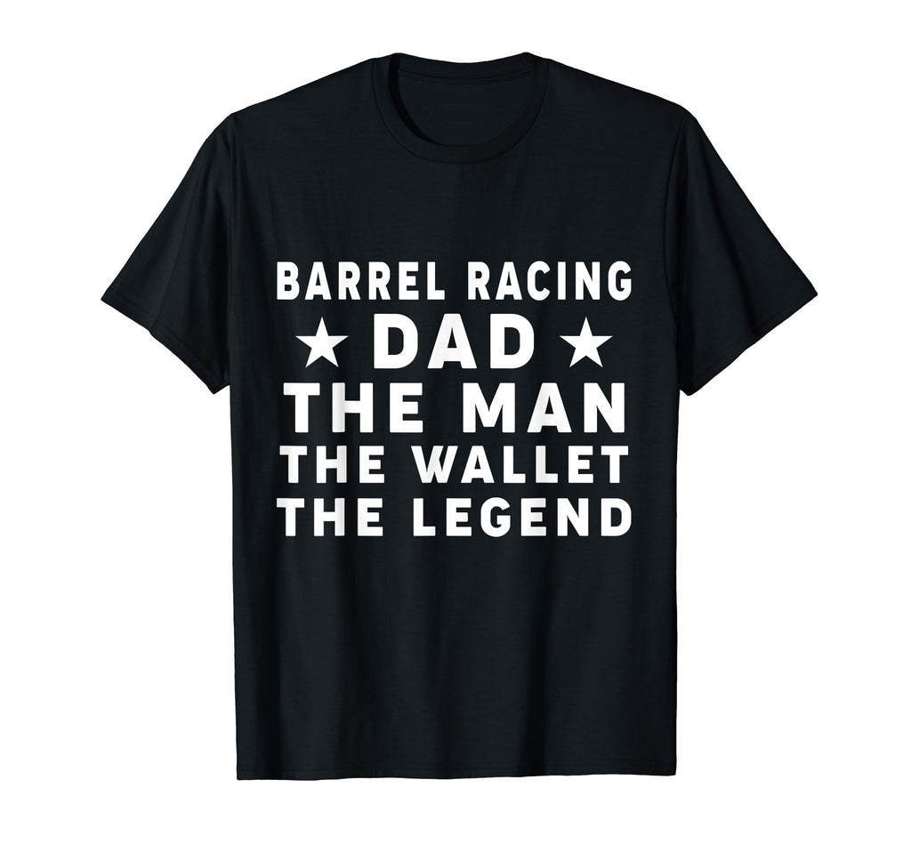Funny Barrel Racing Dad Wallet Legend T-Shirt - Aesthetic Graphic Unisex - T-Shirt, Sweatshirt, Hoodie