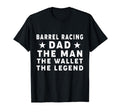 Funny Barrel Racing Dad Wallet Legend T-Shirt - Aesthetic Graphic Unisex - T-Shirt, Sweatshirt, Hoodie