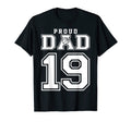 Number 19 Custom Proud T-Shirt - Casual Everyday Wear for Adults - T-Shirt, Sweatshirt, Hoodie