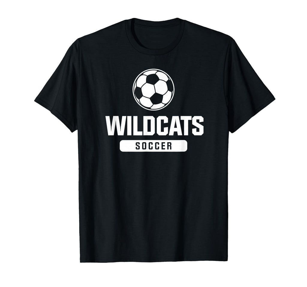 Wildcats Soccer Elementary Middle And T-Shirt - Graphic Print for Adults - T-Shirt, Sweatshirt, Hoodie