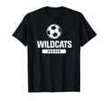 Wildcats Soccer Elementary Middle And T-Shirt - Graphic Print for Adults - T-Shirt, Sweatshirt, Hoodie