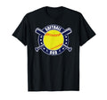 Funny Softball Dad Shirts Softball T-Shirt - Custom Art Print Men Women - T-Shirt, Sweatshirt, Hoodie
