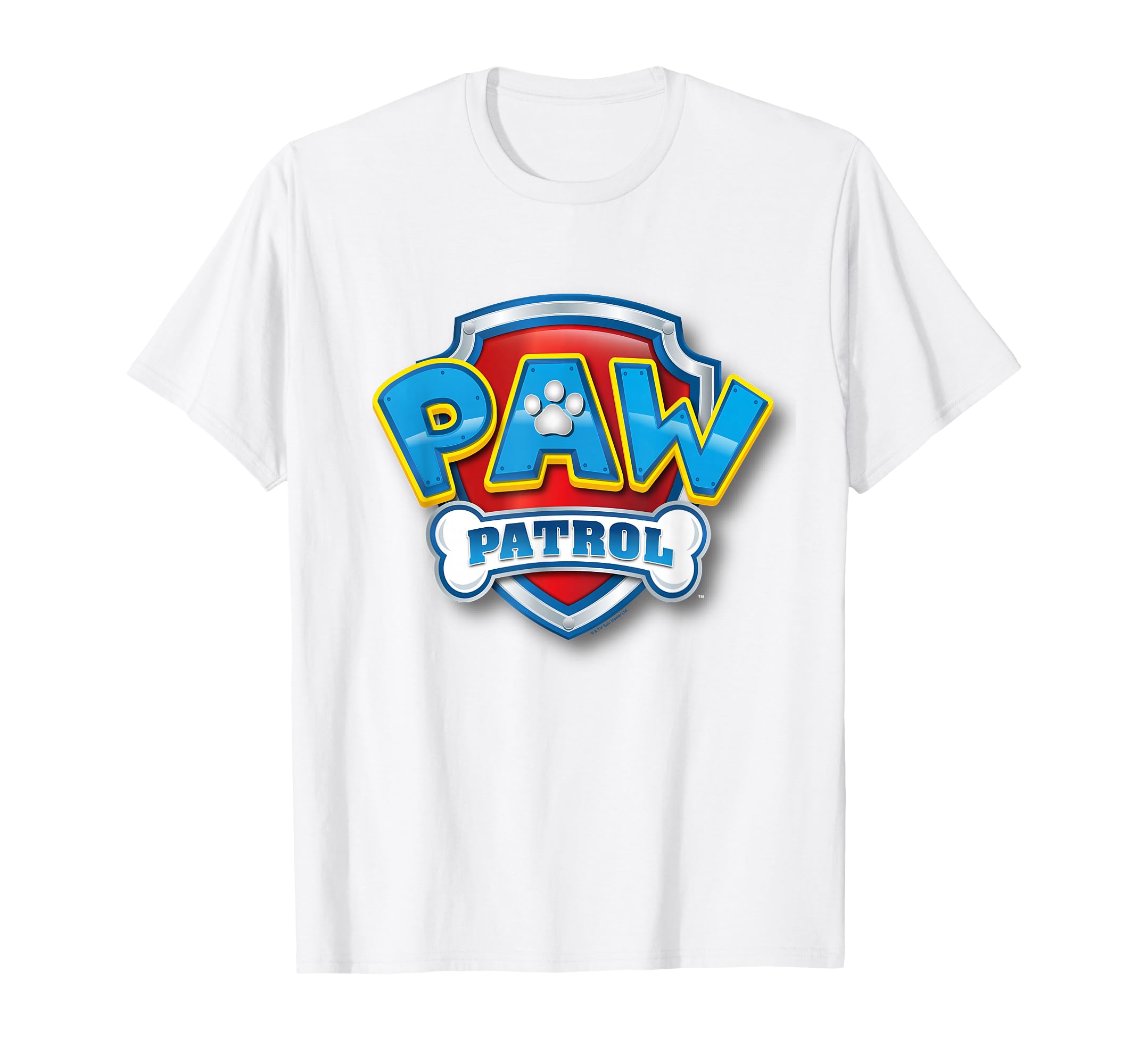 Paw Patrol 3D Logo T-Shirt - Trendy Graphic Men Women - T-Shirt, Sweatshirt, Hoodie