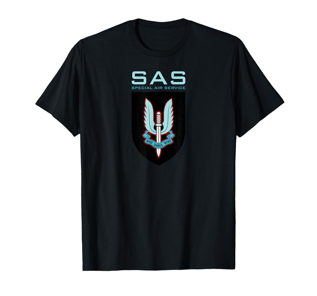 Uk Sas Special Air Service British T-Shirt - Fun Novelty Design for Adults - T-Shirt, Sweatshirt, Hoodie