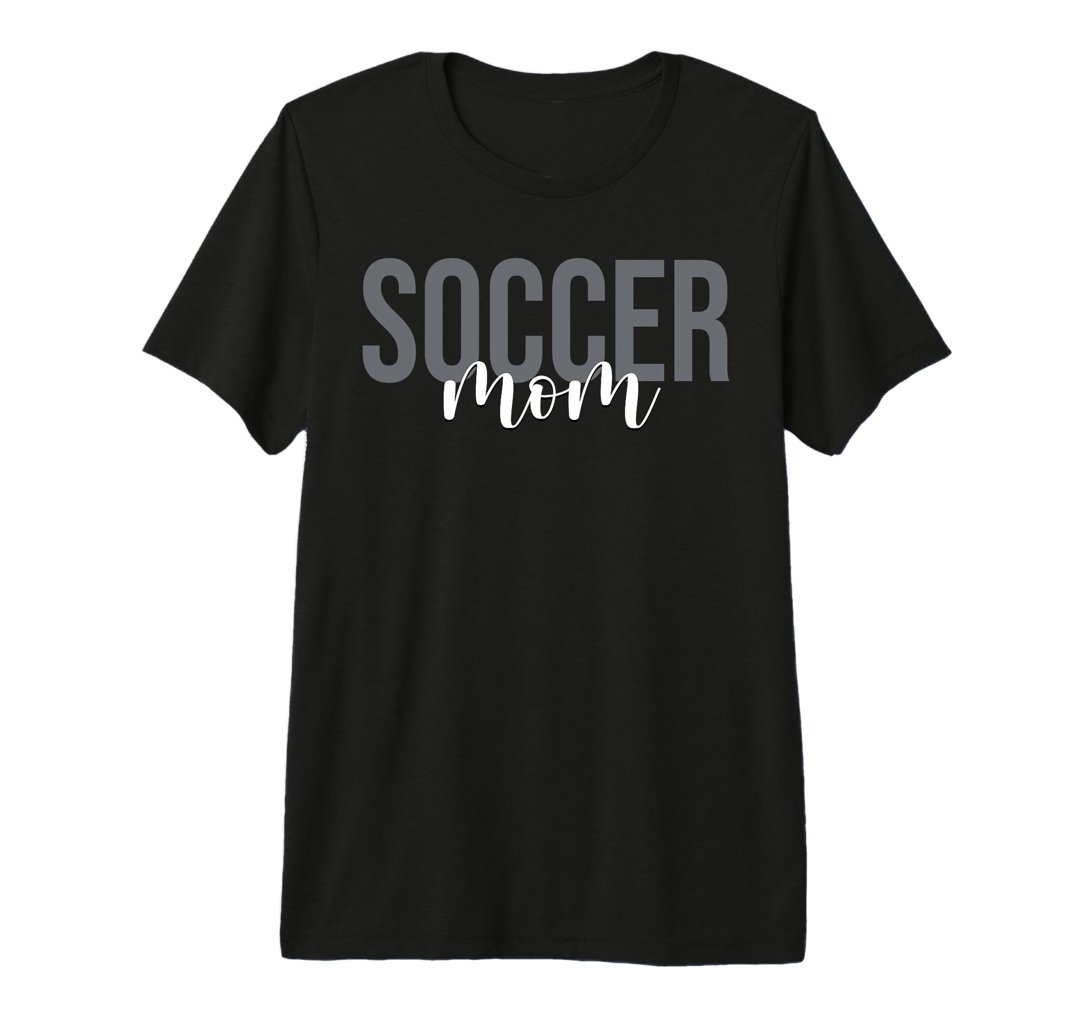 Soccer Mom Soccer Player Tri Blend T-Shirt - Custom Art Print Unisex - T-Shirt, Sweatshirt, Hoodie
