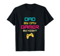 Mens Dad Day Gamer Night Gamer Dad Gaming T-Shirt - Graphic Print Men Women - T-Shirt, Sweatshirt, Hoodie