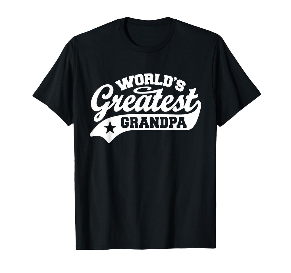 Worlds Greatest Grandpa Funny Fathers Day T-Shirt - Unique Graphic Unisex - T-Shirt, Sweatshirt, Hoodie