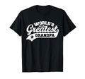 Worlds Greatest Grandpa Funny Fathers Day T-Shirt - Unique Graphic Unisex - T-Shirt, Sweatshirt, Hoodie