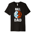 Mens Ball Dad Funny Volleyball T-Shirt - Fun Novelty Design for Adults - T-Shirt, Sweatshirt, Hoodie