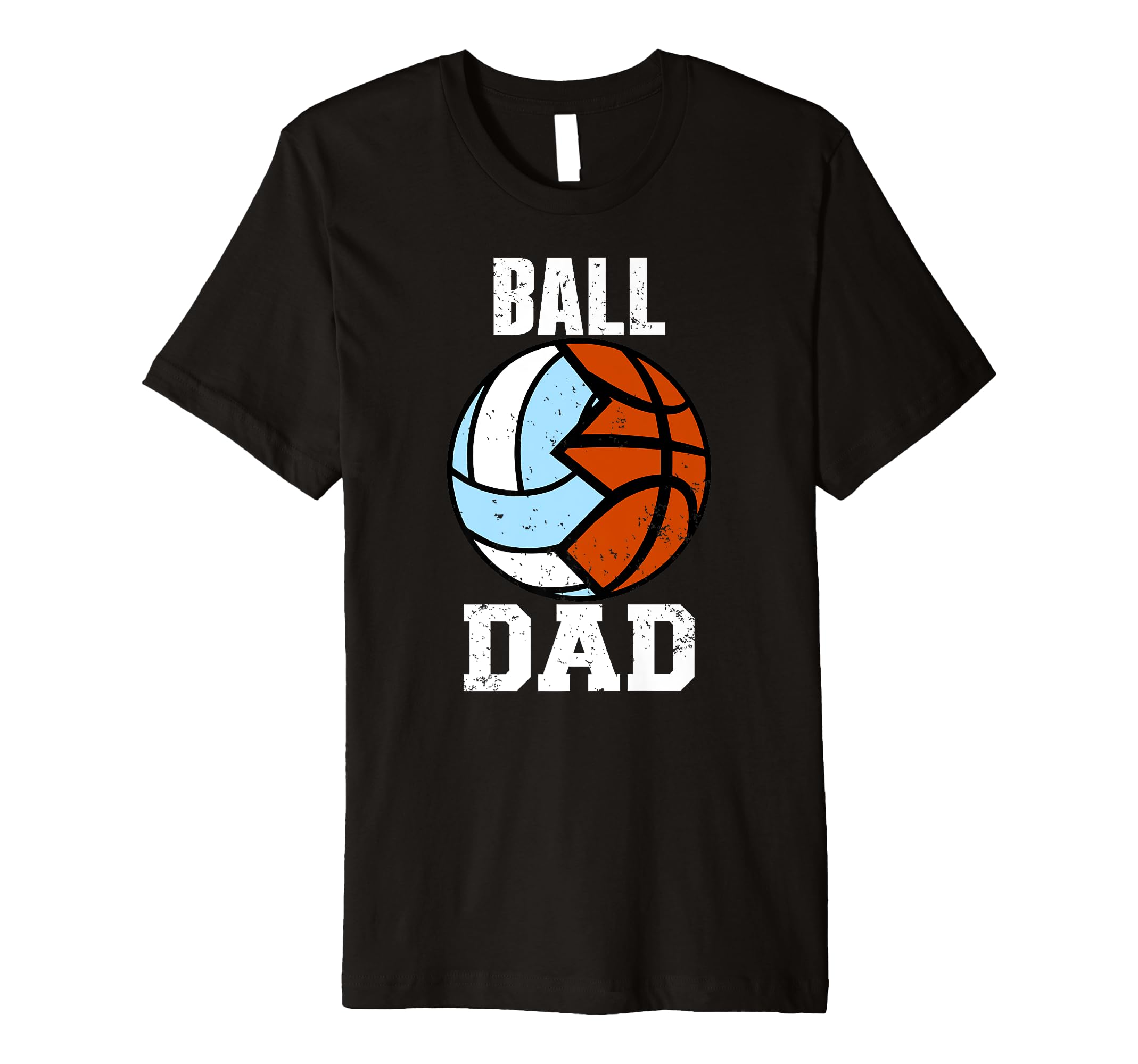 Mens Ball Dad Funny Volleyball T-Shirt - Fun Novelty Design for Adults - T-Shirt, Sweatshirt, Hoodie