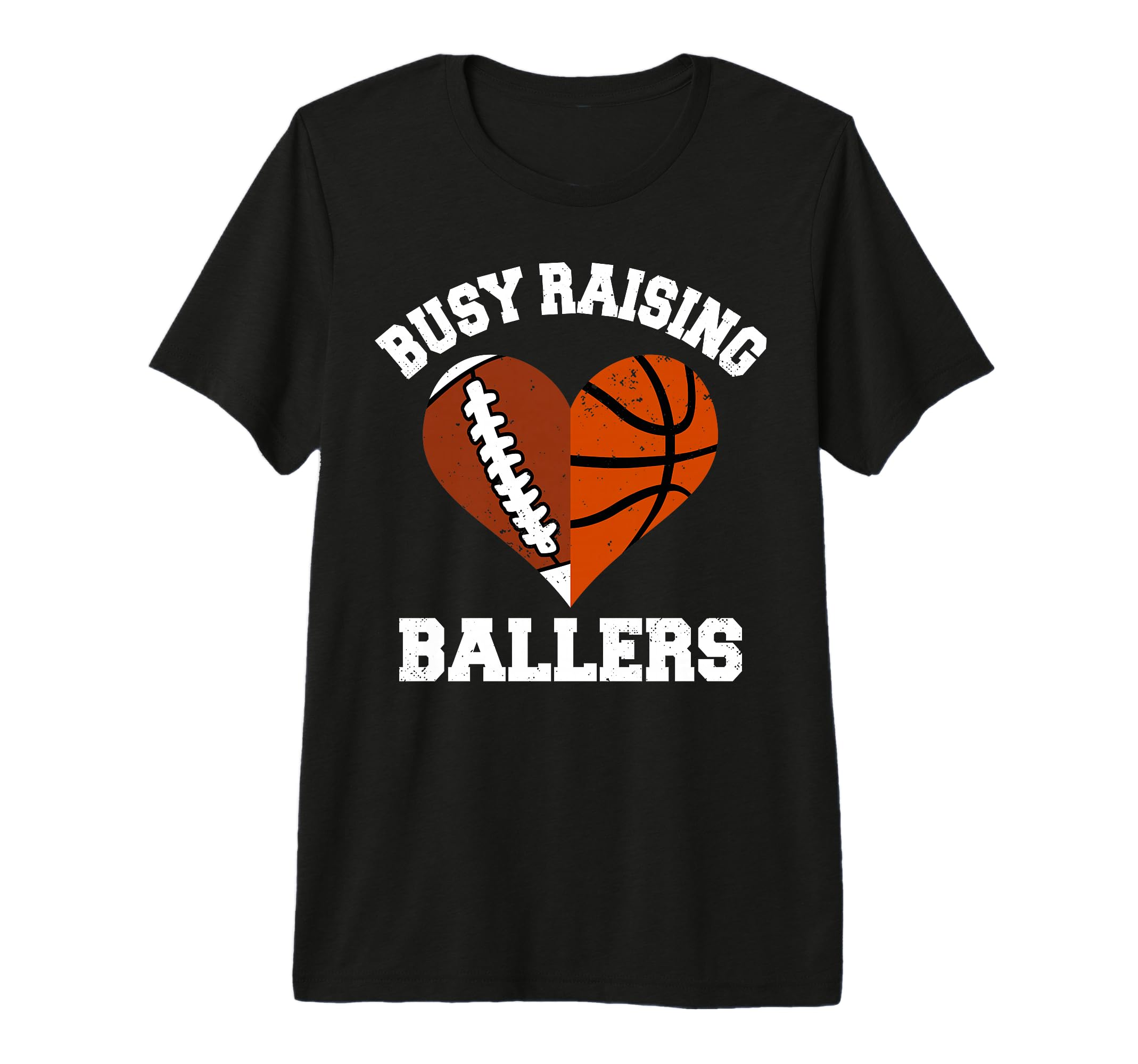 Busy Raising Ballers Football T-Shirt - Unique Graphic Men Women - T-Shirt, Sweatshirt, Hoodie