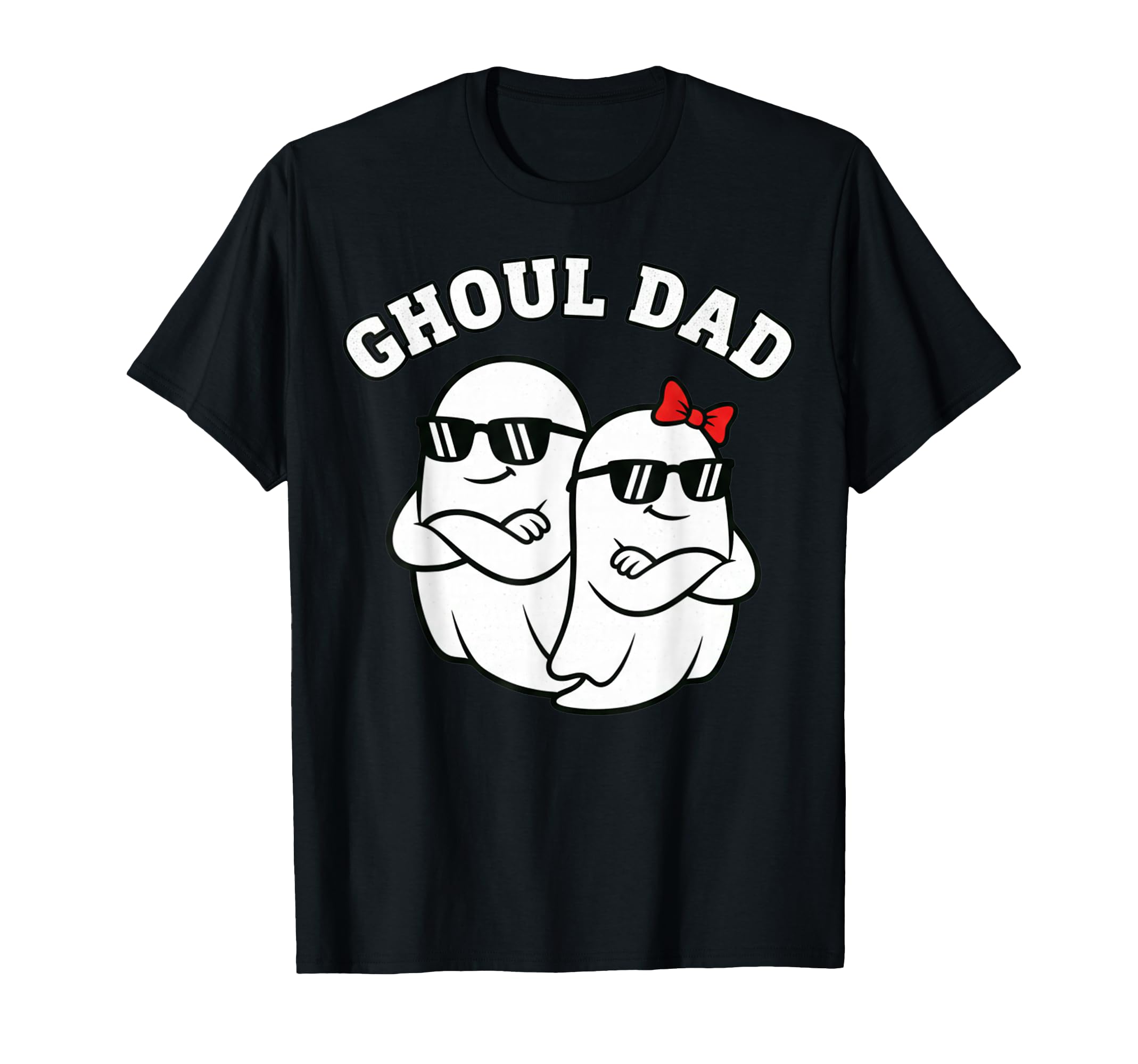 Ghoul Dad Halloween Father Daughter T-Shirt - Custom Art Print for Adults - T-Shirt, Sweatshirt, Hoodie