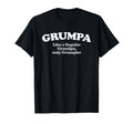 Grumpa Like Regular Grandpa Only Grumpier T-Shirt - Graphic Print Men Women - T-Shirt, Sweatshirt, Hoodie