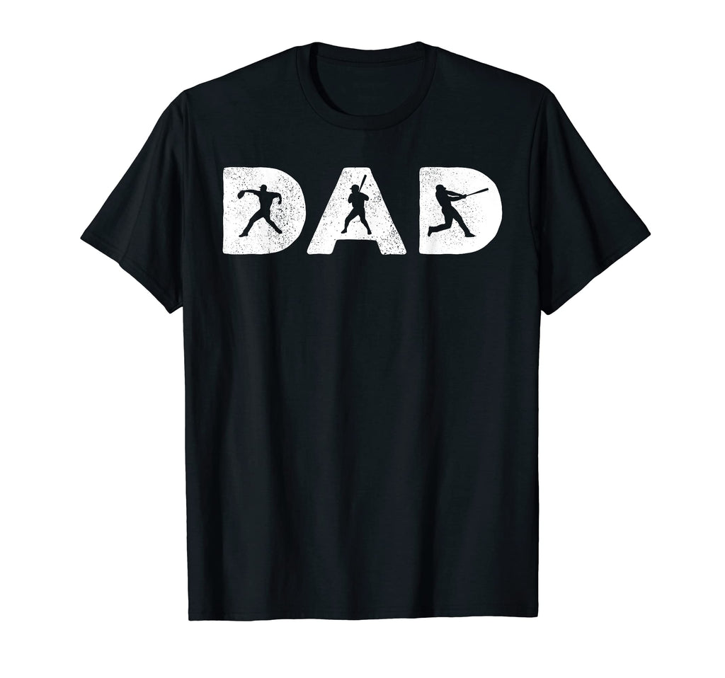 Mens Fathers Day Baseball Dad Daddy T-Shirt - Fun Novelty Design Men Women - T-Shirt, Sweatshirt, Hoodie