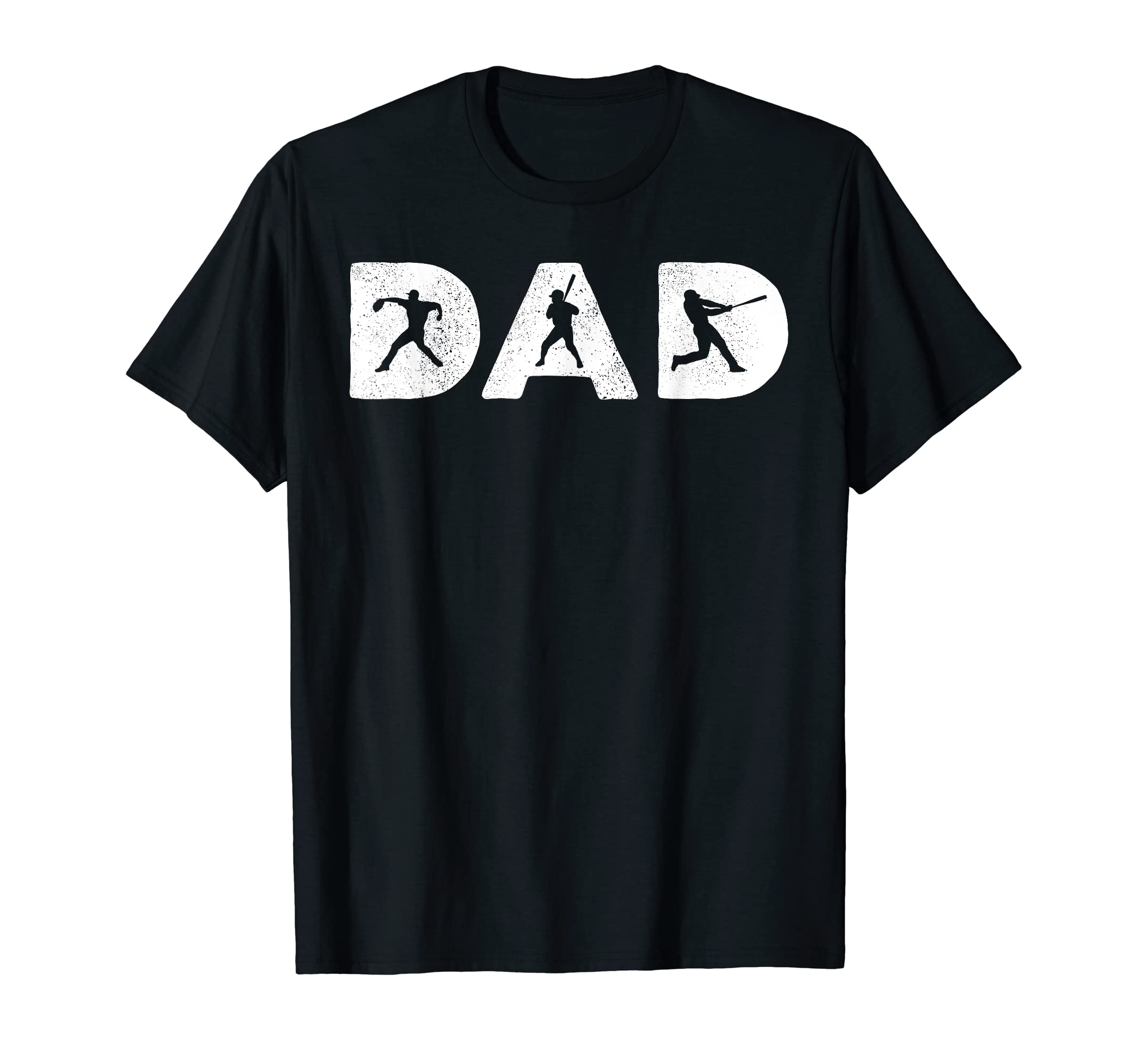 Mens Fathers Day Baseball Dad Daddy T-Shirt - Fun Novelty Design Men Women - T-Shirt, Sweatshirt, Hoodie