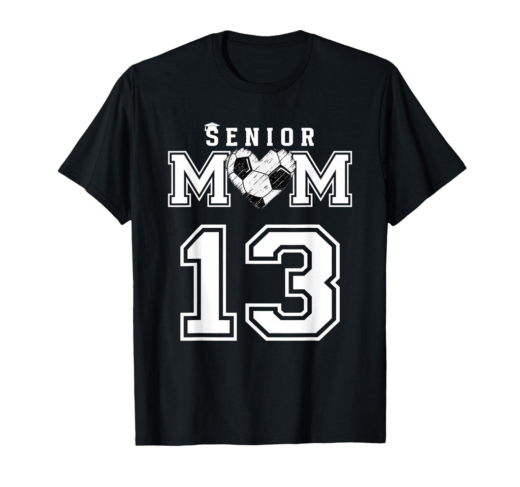 Proud Senior Soccer Mom Custom T-Shirt - Custom Art Print for Adults - T-Shirt, Sweatshirt, Hoodie