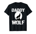 Daddy Wolf Matching Family Tribe T-Shirt - Novelty Apparel Men Women - T-Shirt, Sweatshirt, Hoodie