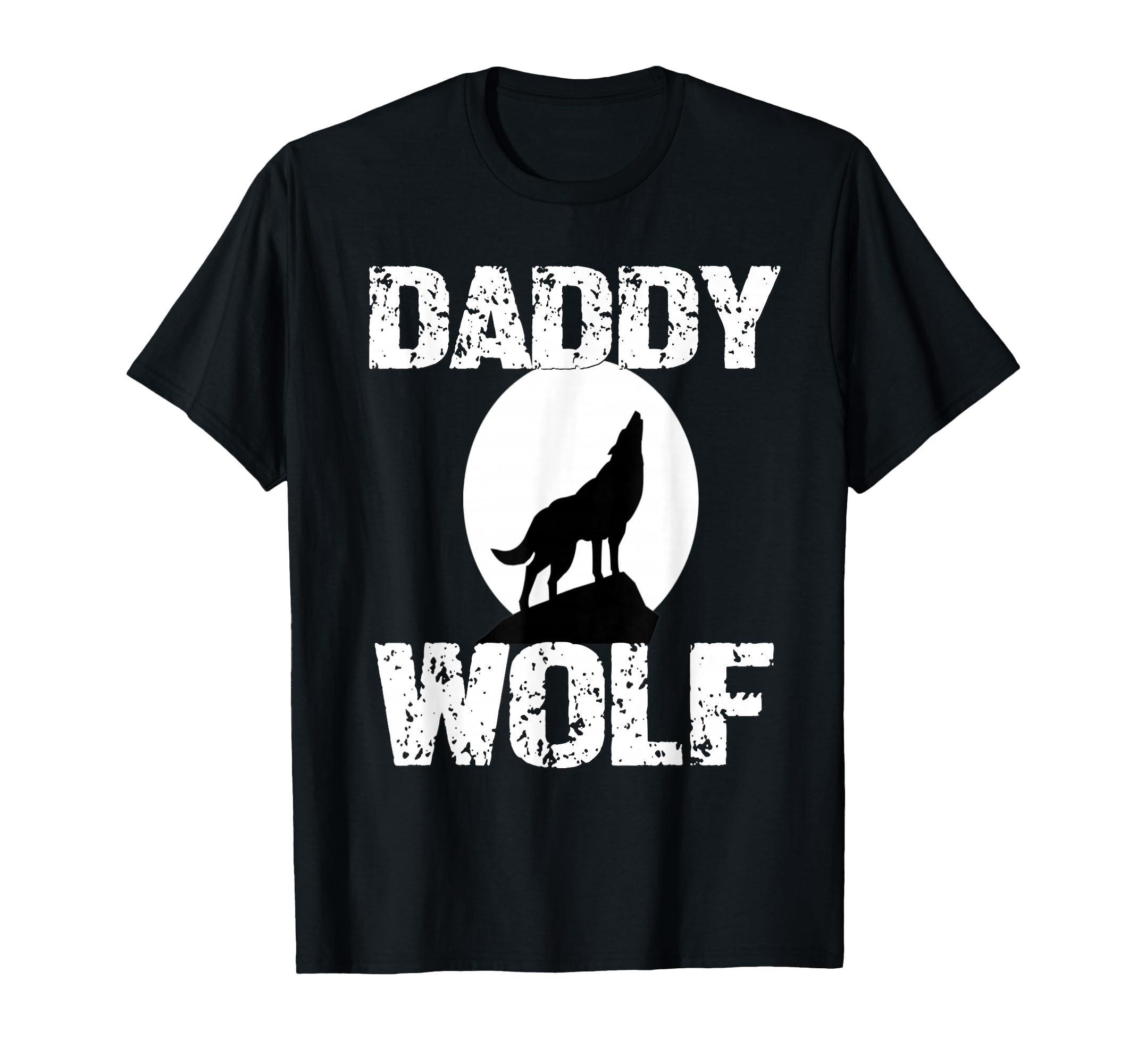 Daddy Wolf Matching Family Tribe T-Shirt - Novelty Apparel Men Women - T-Shirt, Sweatshirt, Hoodie